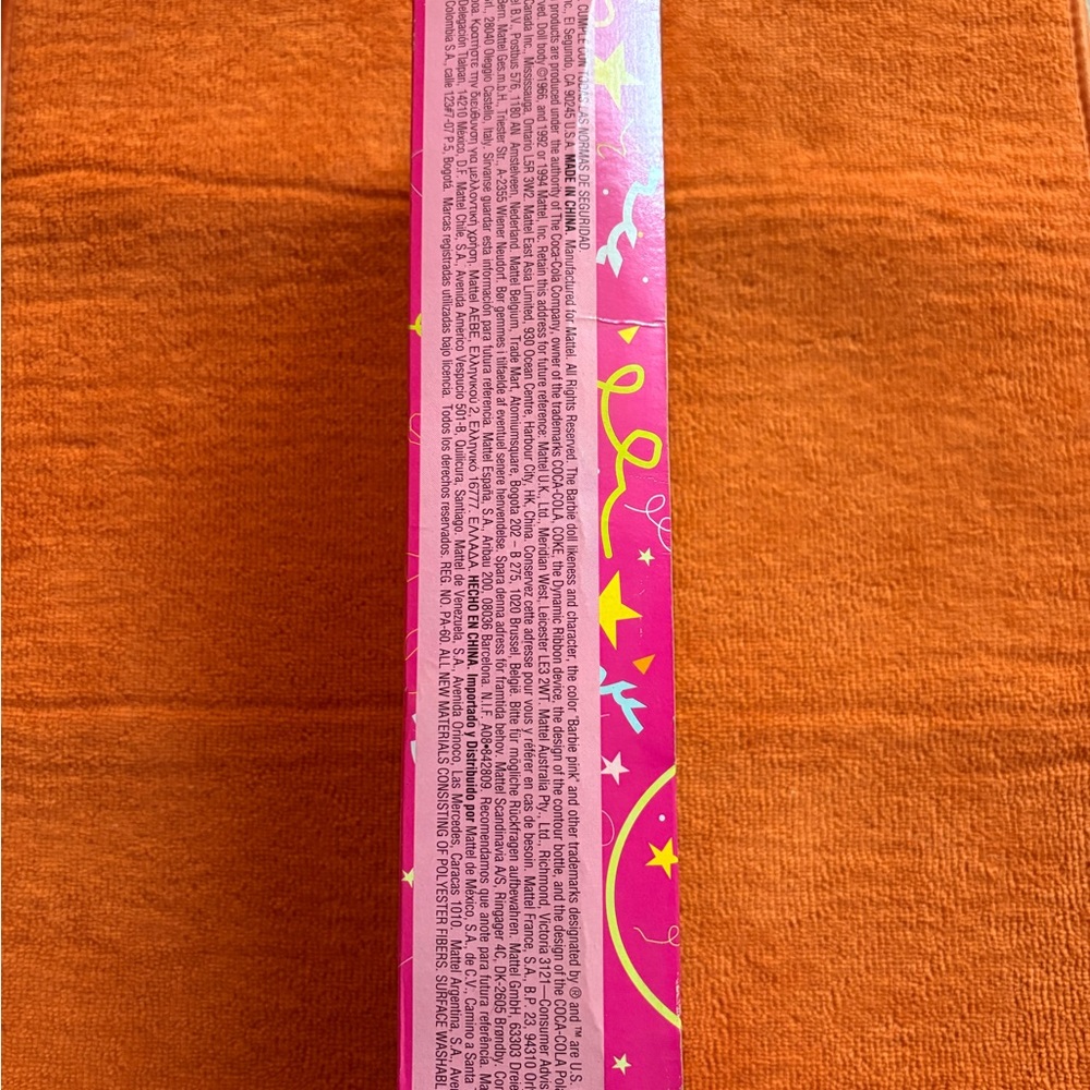 NIB 1998 Coca Cola Party Barbie by Mattel - Picture 5 of 8